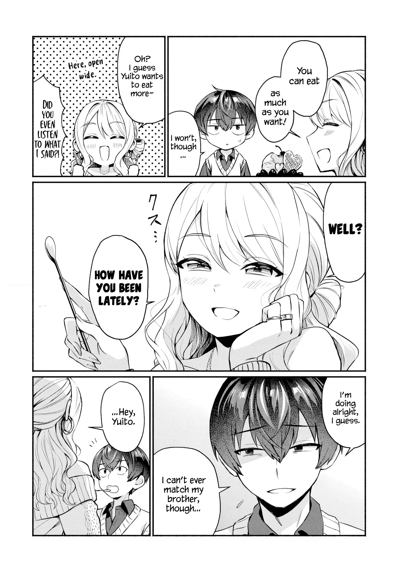 Douyara Ore Wa Imadoki Gal Na Toshiue Osananajimi Kara Gekiomo Kanjou Wo Mukerareteiru Rashii - Chapter 1: Because Yuito Has A Lot Of Good Points