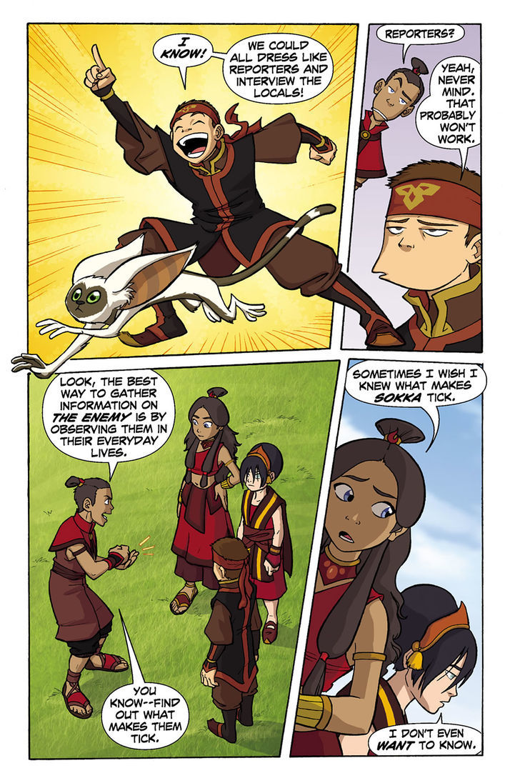 Avatar: The Last Airbender - The Lost Adventures - Chapter 003 : Book Three: Fire