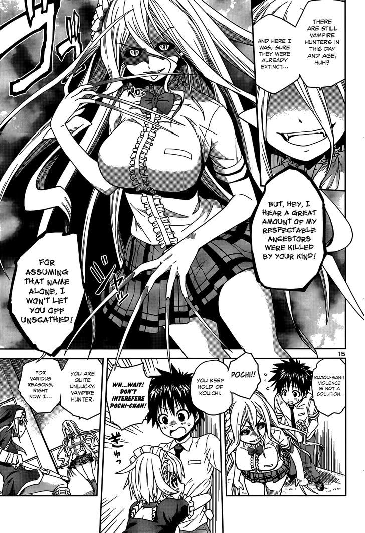 Inbura! - Bishoujo Kyuuketsuki No Hazukashii Himitsu - Chapter 8 : The Archenemy Is Big Breasted?!