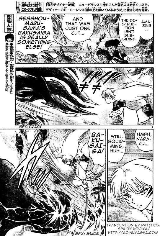 Inuyasha - Vol.55 Chapter 548 : Byakuya S Blade