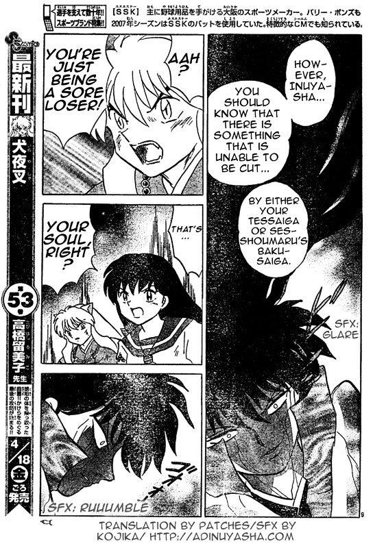 Inuyasha - Vol.55 Chapter 548 : Byakuya S Blade