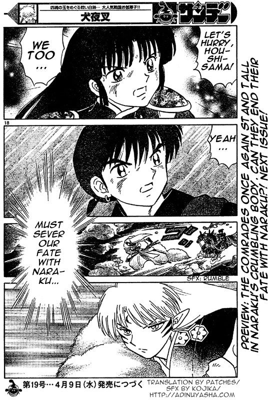 Inuyasha - Vol.55 Chapter 548 : Byakuya S Blade