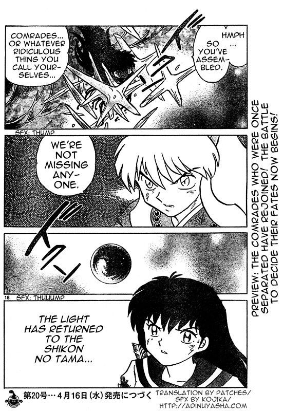 Inuyasha - Vol.56 Chapter 549 : Gathering