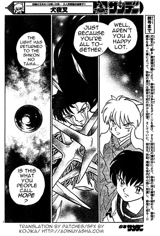 Inuyasha - Vol.56 Chapter 550 : Collapse