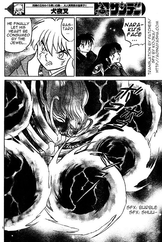 Inuyasha - Vol.56 Chapter 550 : Collapse