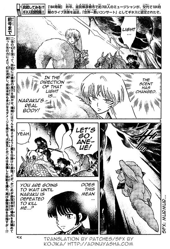 Inuyasha - Vol.55 Chapter 544 : Core