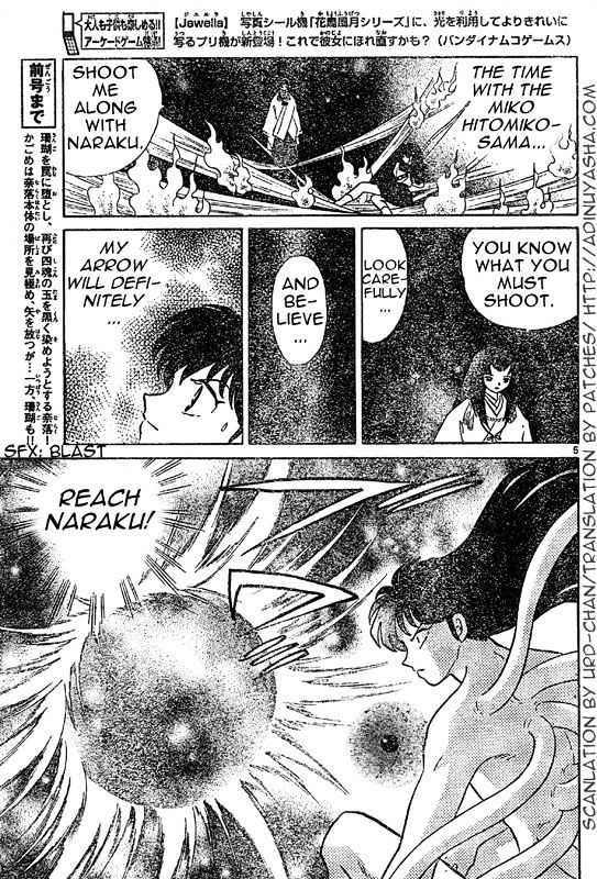 Inuyasha - Vol.55 Chapter 543 : Vanished Arrow