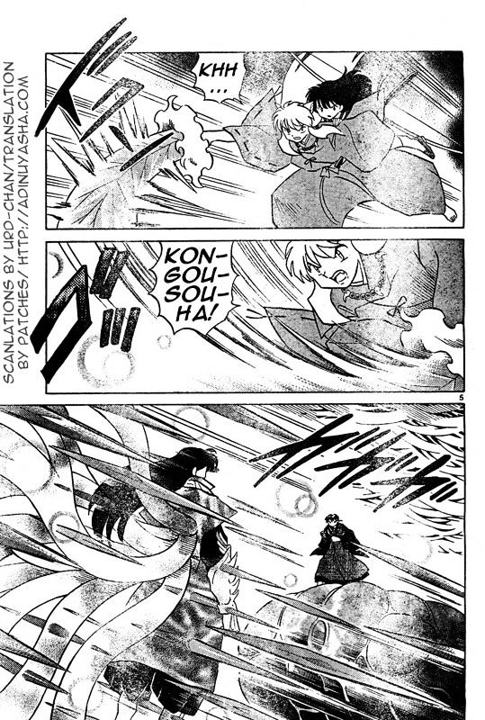 Inuyasha - Vol.55 Chapter 542 : Swallowed Light