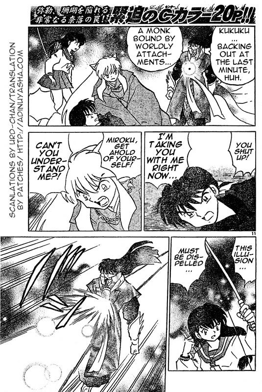 Inuyasha - Vol.55 Chapter 542 : Swallowed Light