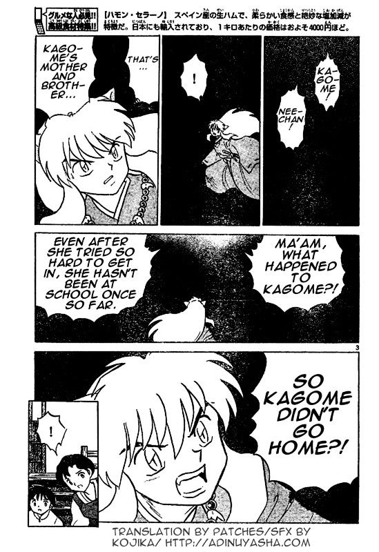 Inuyasha - Vol.56 Chapter 555 : Darkness