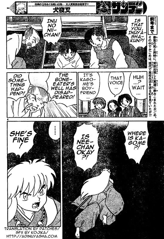 Inuyasha - Vol.56 Chapter 555 : Darkness