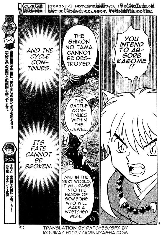 Inuyasha - Vol.56 Chapter 555 : Darkness