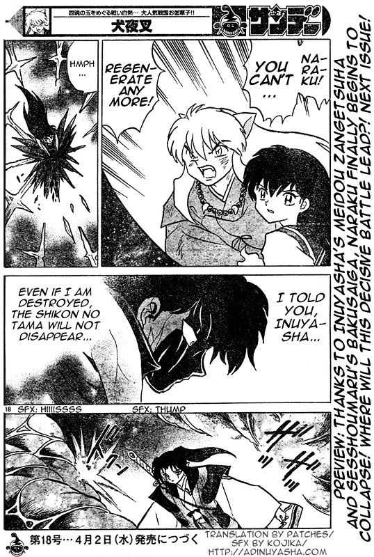 Inuyasha - Vol.55 Chapter 547 : Cutting Meidou