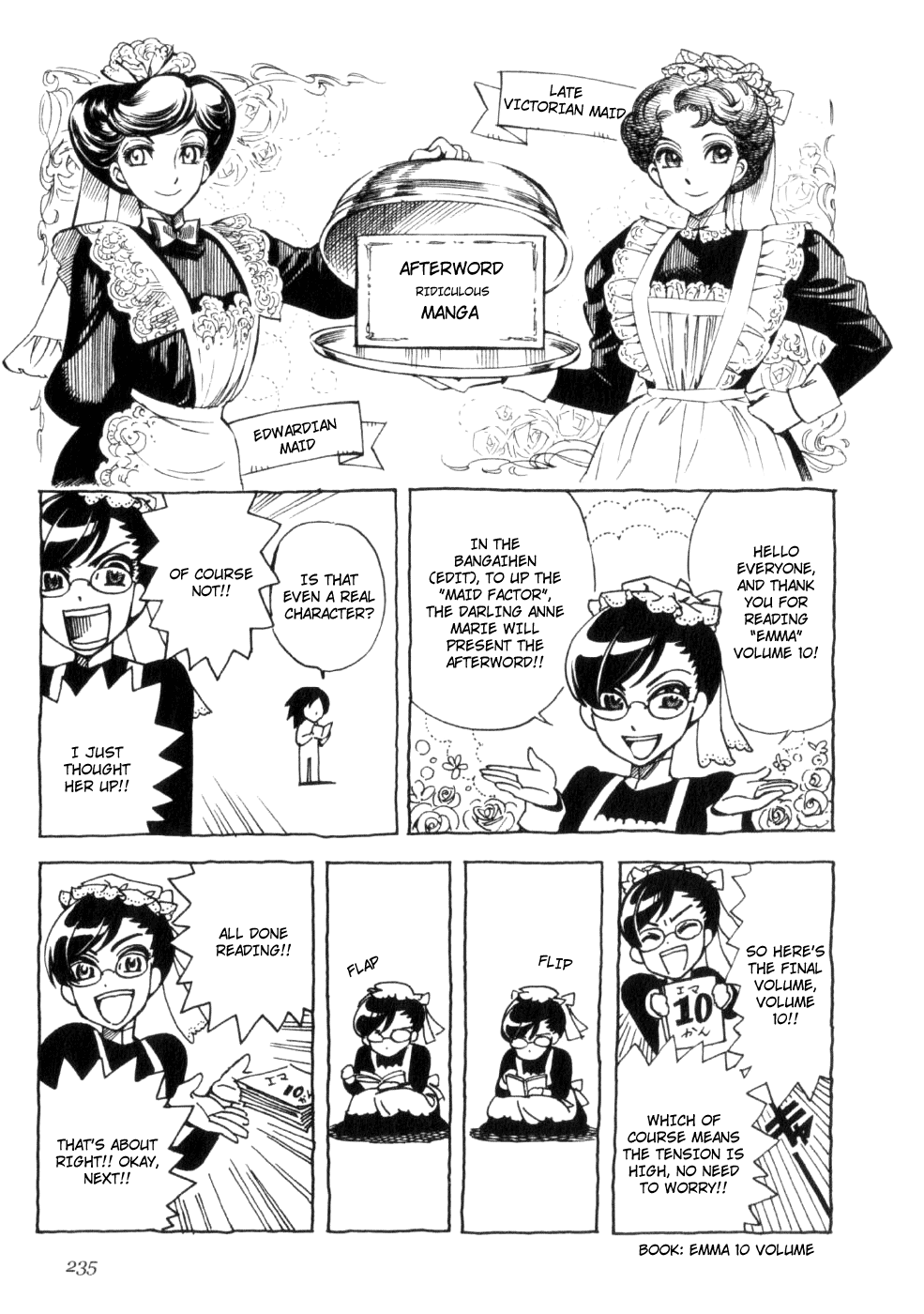 Emma - Vol.10 Chapter 72.1: Omake