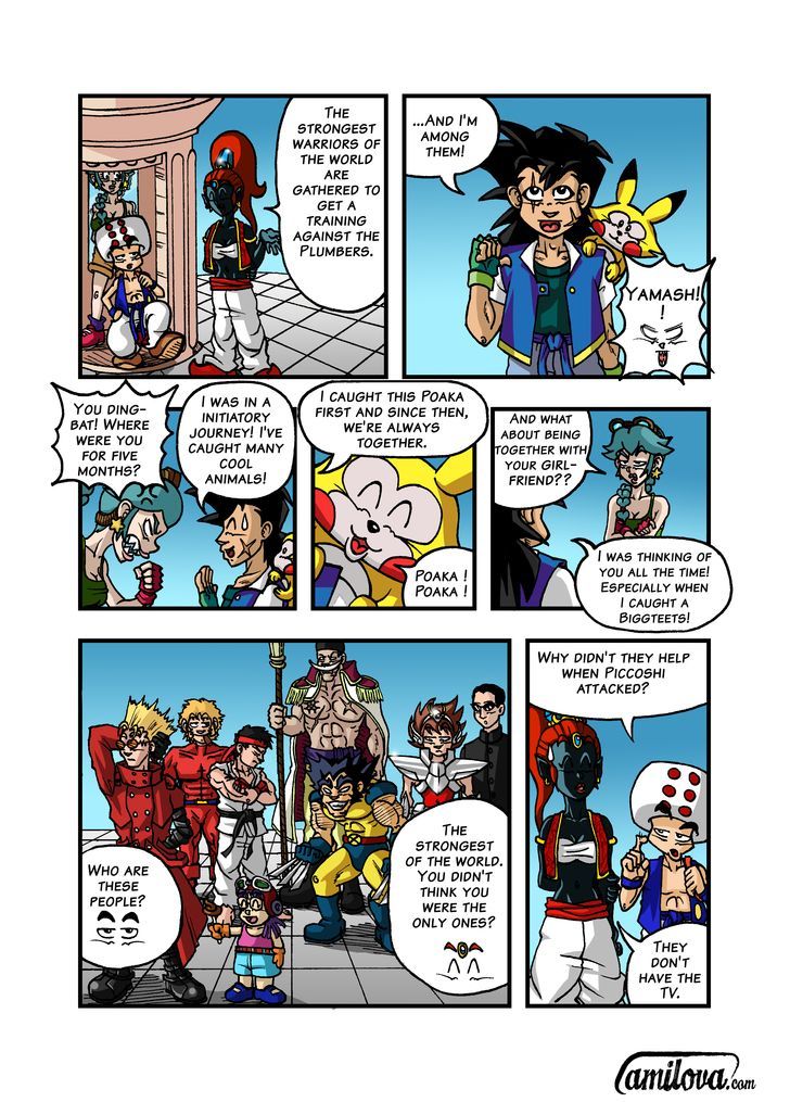 Super Dragon Bros Z - Vol.2 Chapter 2 : Super Dragon Bros 2 - Chapter 2