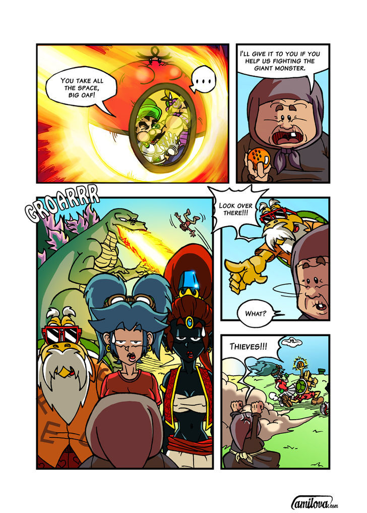 Super Dragon Bros Z - Vol.4 Chapter 4 : Super Dragon Bros 4 - Chapter 4