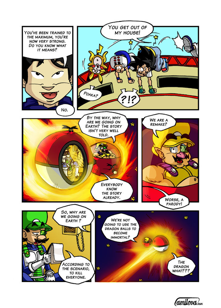 Super Dragon Bros Z - Vol.4 Chapter 4 : Super Dragon Bros 4 - Chapter 4