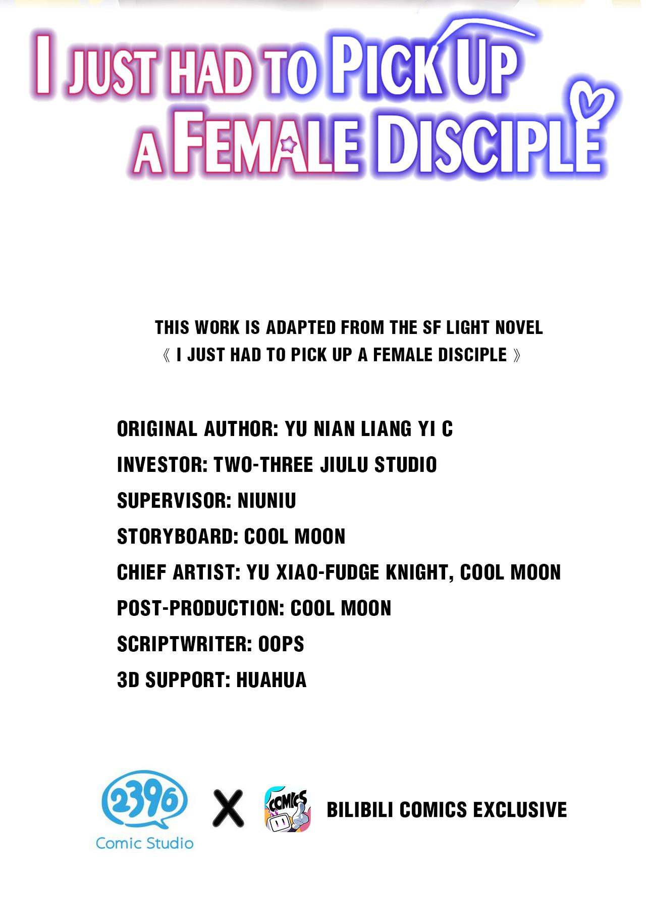 I Just Had To Pick Up A Female Disciple - Chapter 49: The Female Disciples Are In Danger!