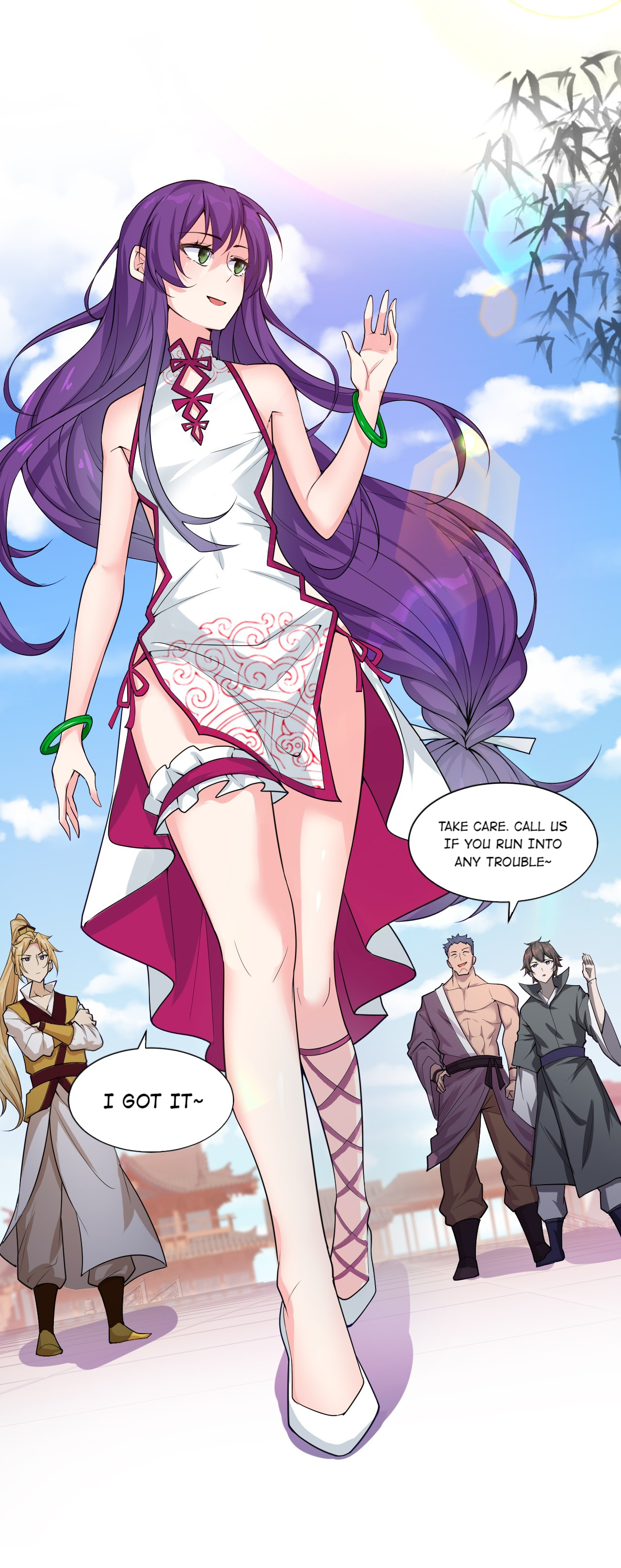 I Just Had To Pick Up A Female Disciple - Chapter 39: The Busy Far East Snow Fields Journey