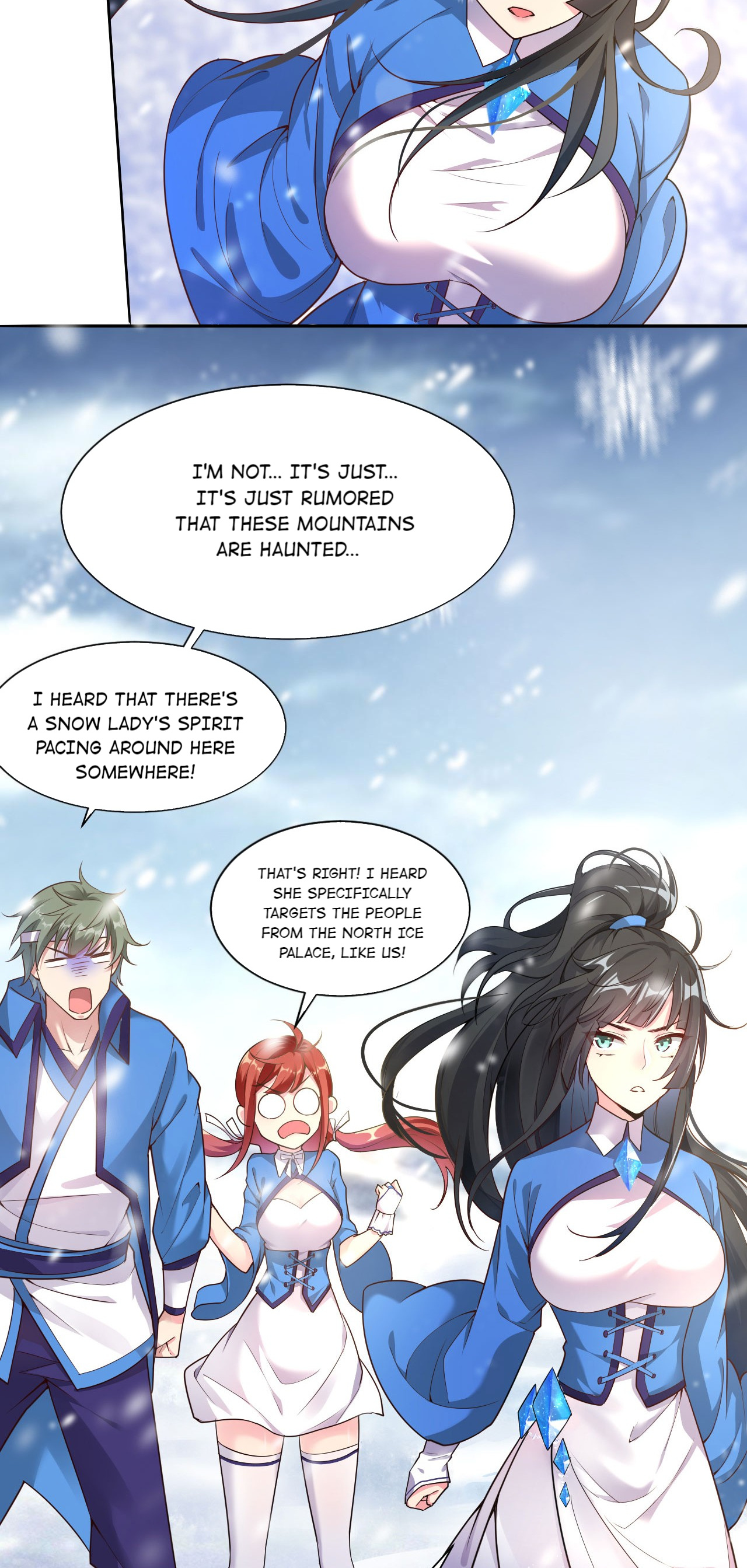 I Just Had To Pick Up A Female Disciple - Chapter 39: The Busy Far East Snow Fields Journey