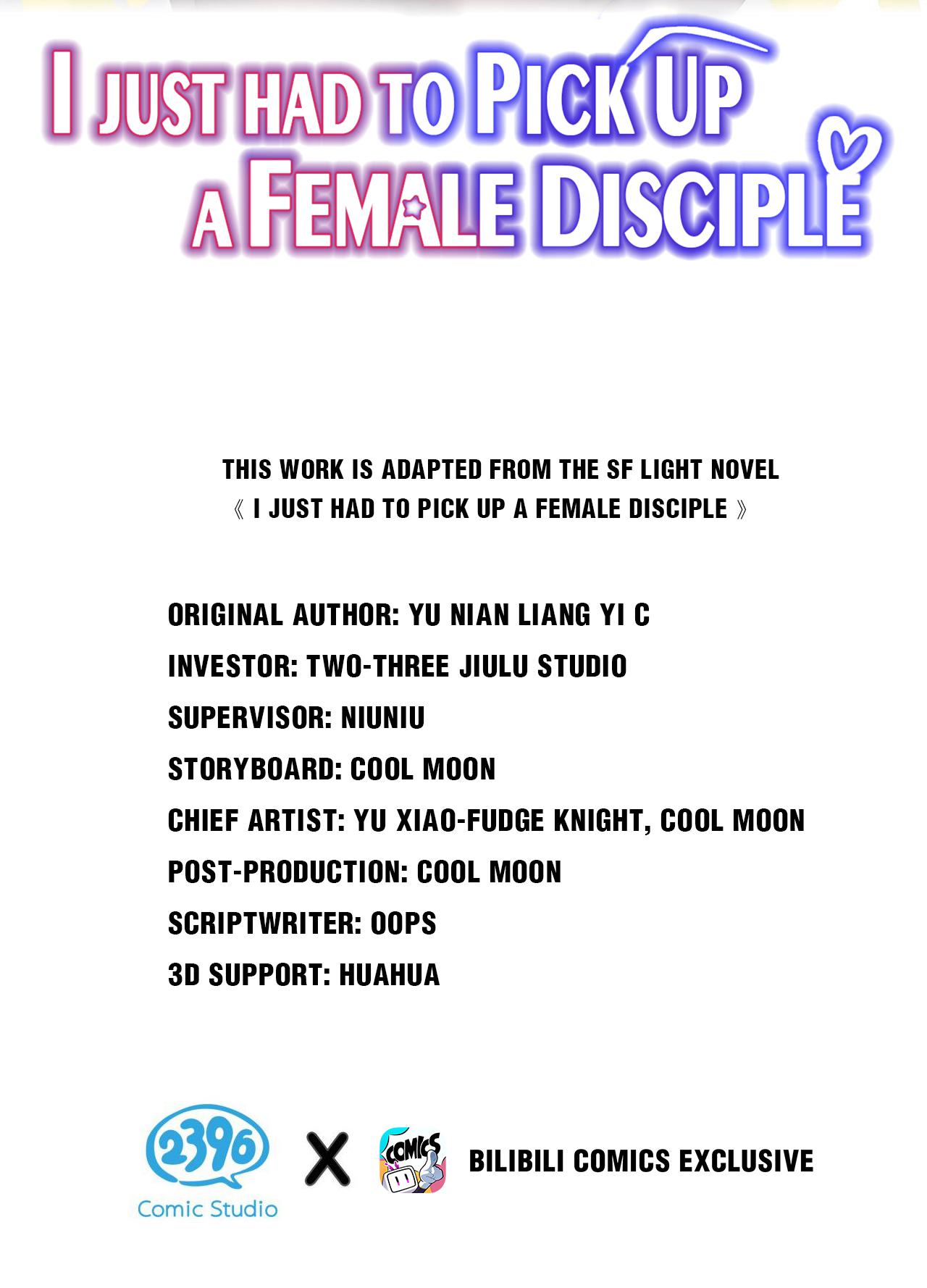 I Just Had To Pick Up A Female Disciple - Chapter 50: The Female Disciples’ Perfect Countdown