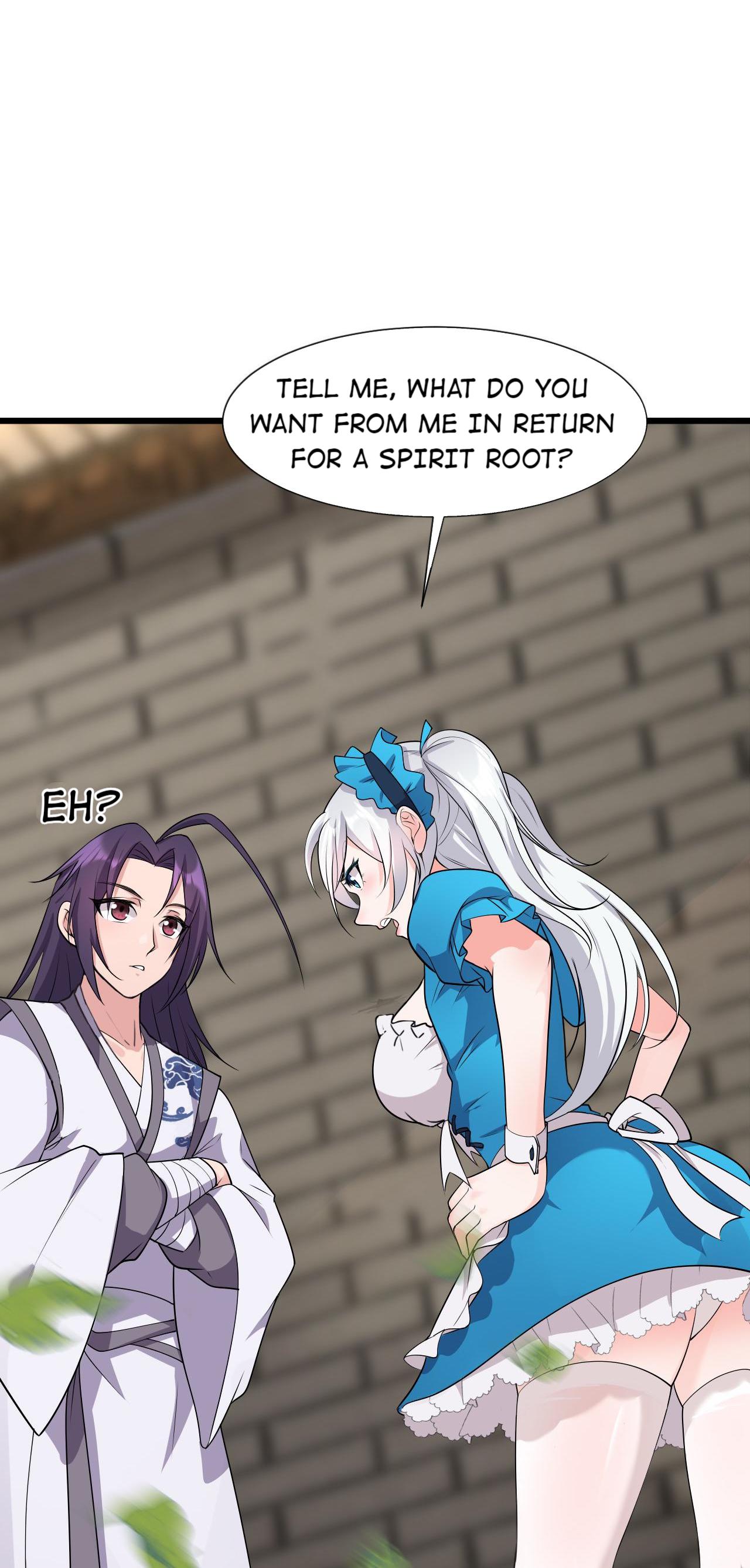 I Just Had To Pick Up A Female Disciple - Chapter 4.2: The Shape Of The Spirit Root Is So Weird