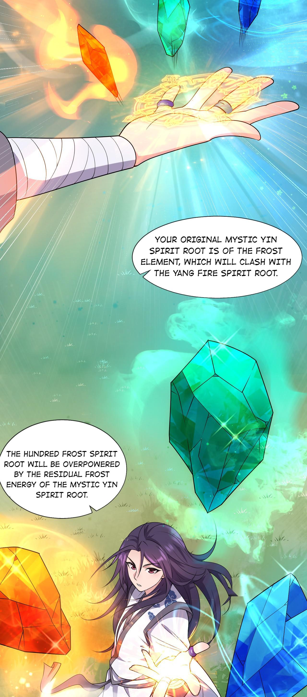 I Just Had To Pick Up A Female Disciple - Chapter 4.2: The Shape Of The Spirit Root Is So Weird