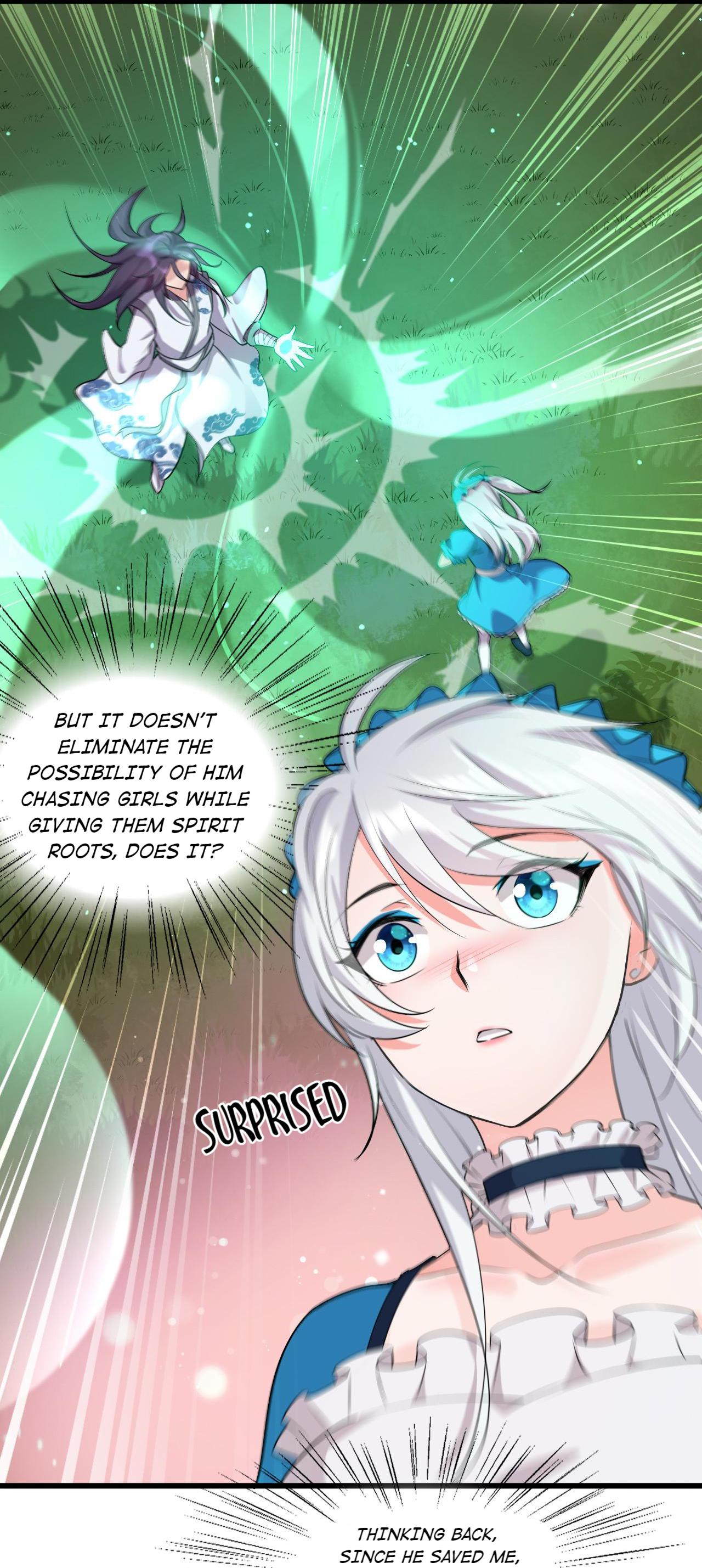 I Just Had To Pick Up A Female Disciple - Chapter 4.2: The Shape Of The Spirit Root Is So Weird