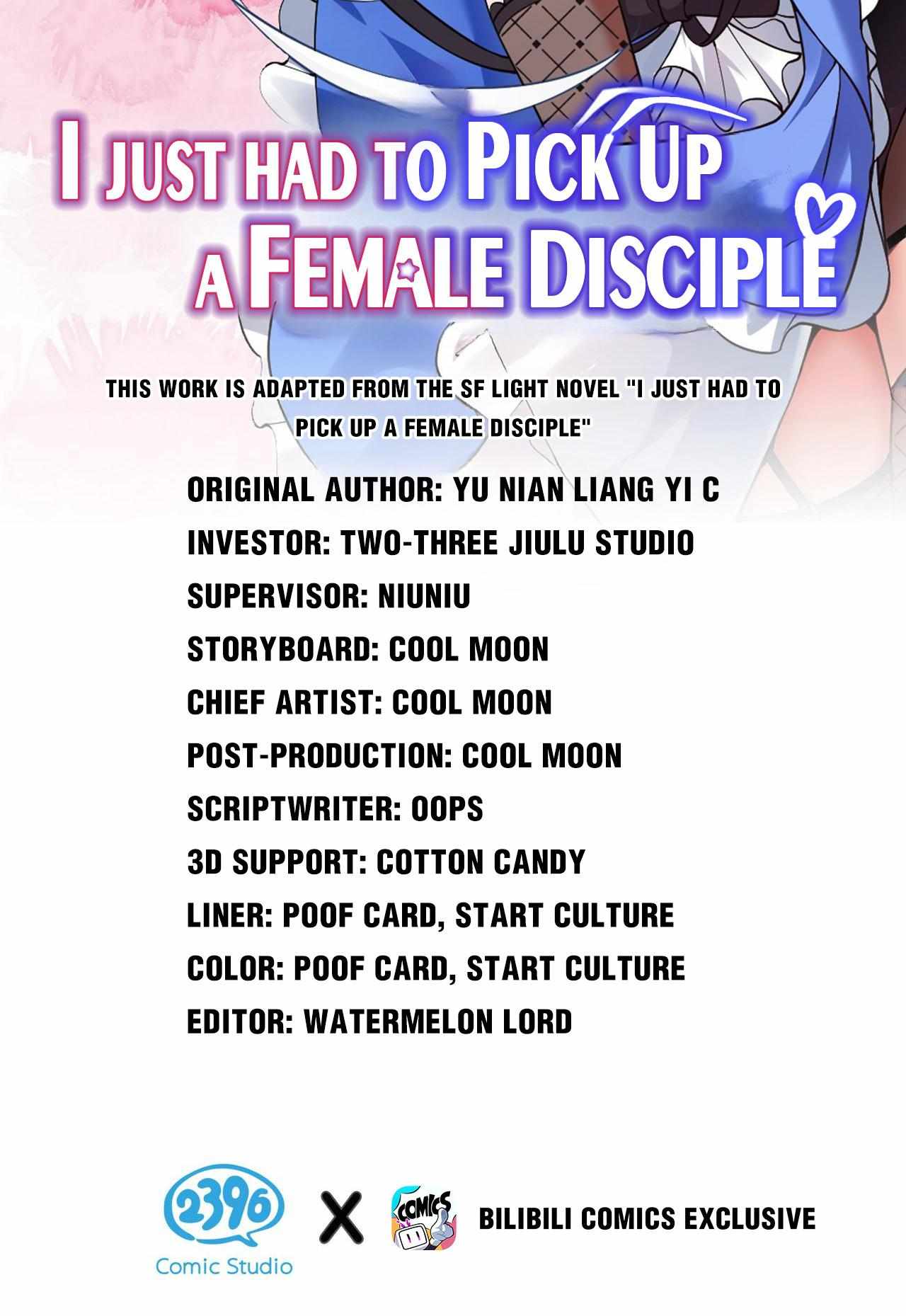 I Just Had To Pick Up A Female Disciple - Chapter 74