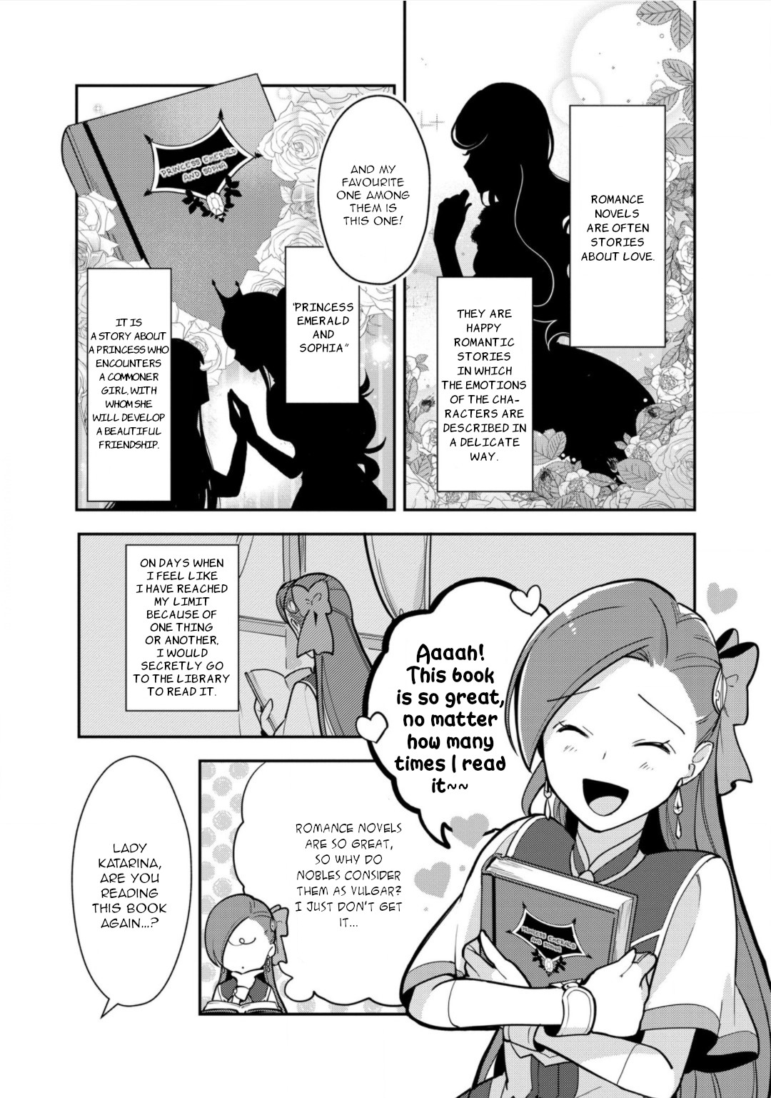 I Reincarnated Into An Otome Game As A Villainess With Only Destruction Flags... In A Dire Situation!? Verge Of Destruction Arc - Chapter 12: Lady Romance Novels