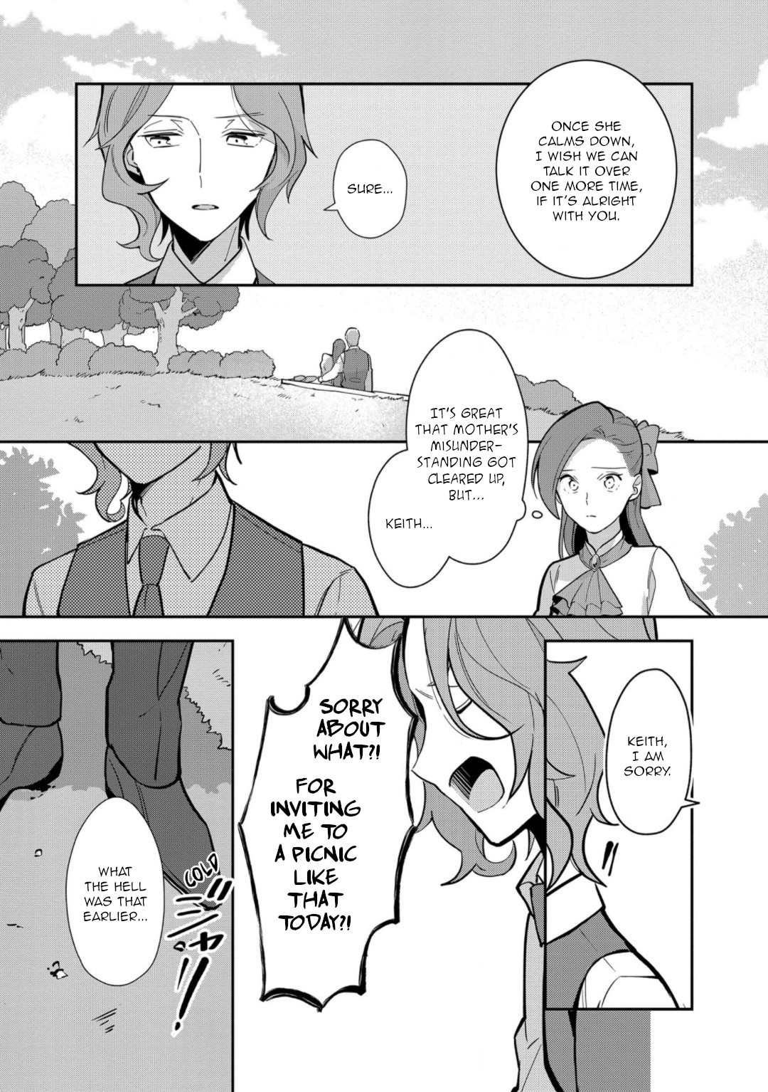 I Reincarnated Into An Otome Game As A Villainess With Only Destruction Flags... In A Dire Situation!? Verge Of Destruction Arc - Chapter 10: The Family Picnic