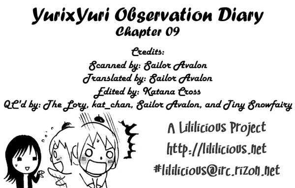 Yurixyuri Observation Diary - Vol.1 Chapter 9