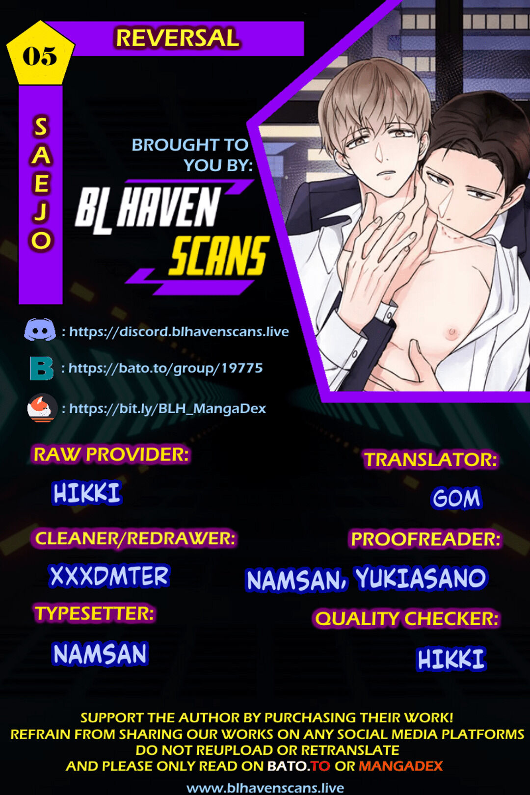 Reversal (Yaoi) - Chapter 5