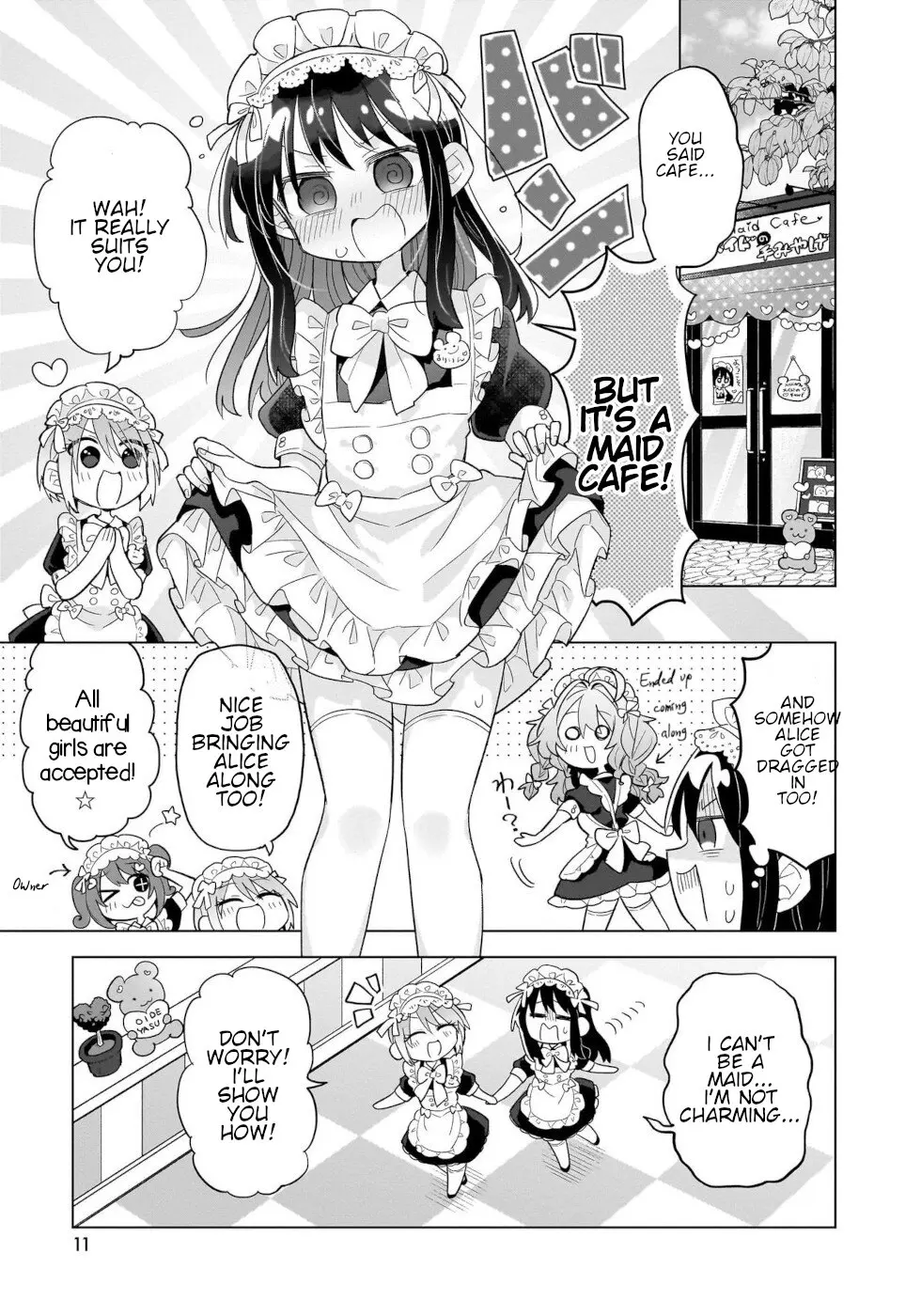 Sweets, Elf, And A High School Girl - Vol.3 Chapter 11: Kansei Fruit Sandwich