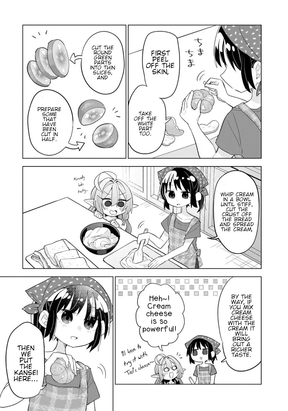 Sweets, Elf, And A High School Girl - Vol.3 Chapter 11: Kansei Fruit Sandwich