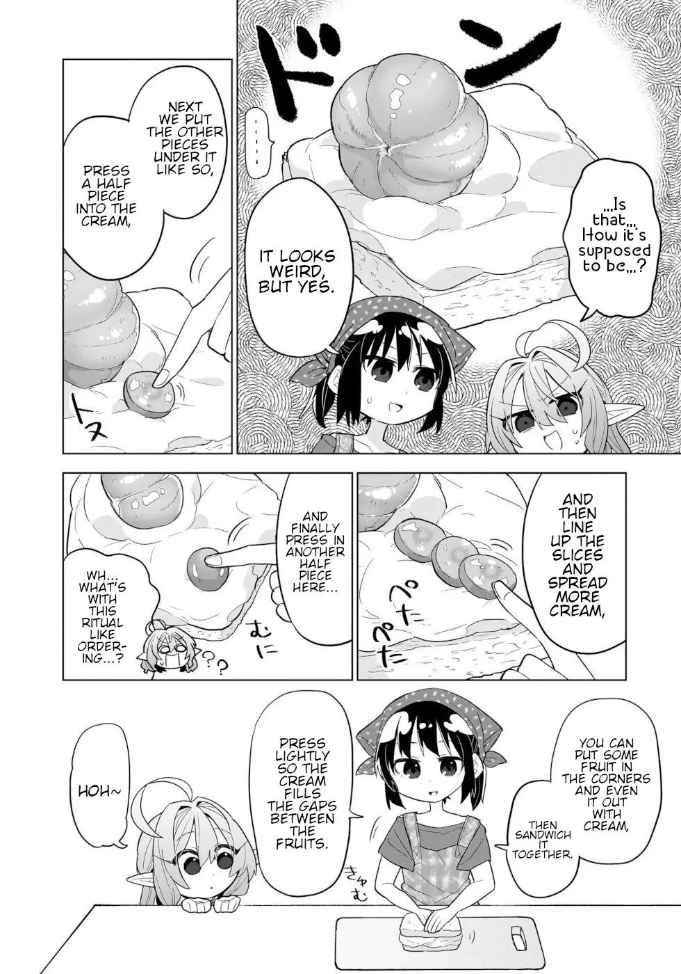 Sweets, Elf, And A High School Girl - Vol.3 Chapter 11: Kansei Fruit Sandwich