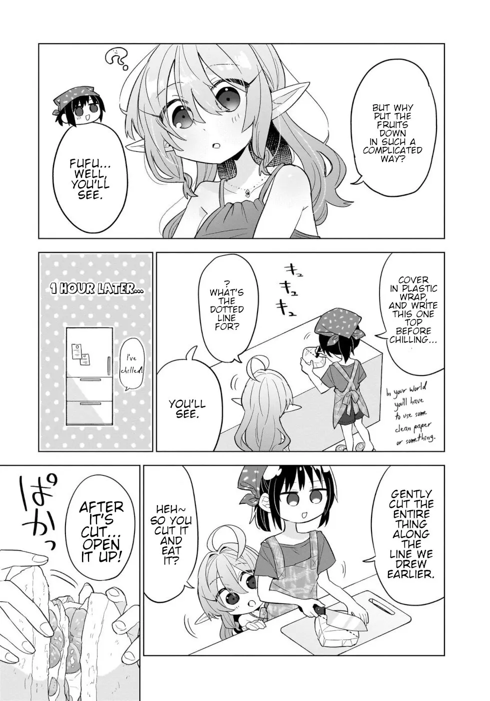 Sweets, Elf, And A High School Girl - Vol.3 Chapter 11: Kansei Fruit Sandwich