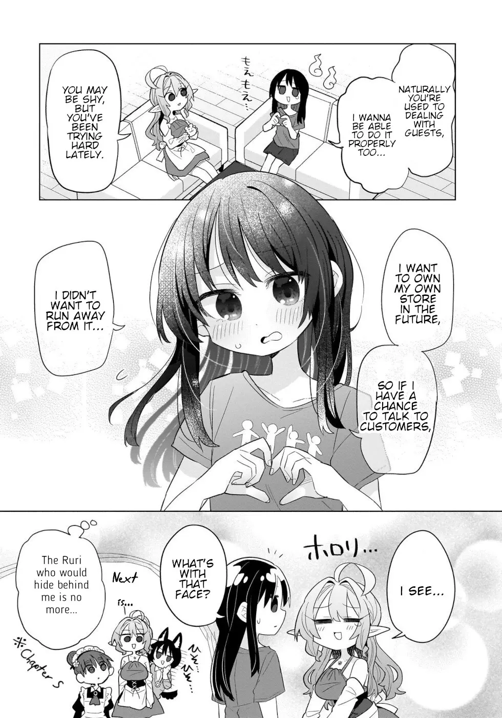 Sweets, Elf, And A High School Girl - Vol.3 Chapter 11: Kansei Fruit Sandwich