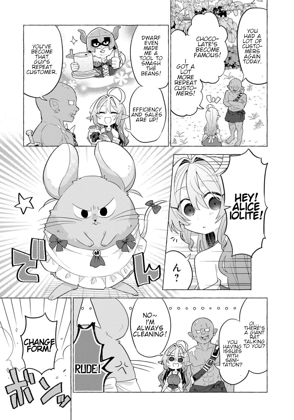 Sweets, Elf, And A High School Girl - Vol.2 Chapter 8: Cheese Off!!