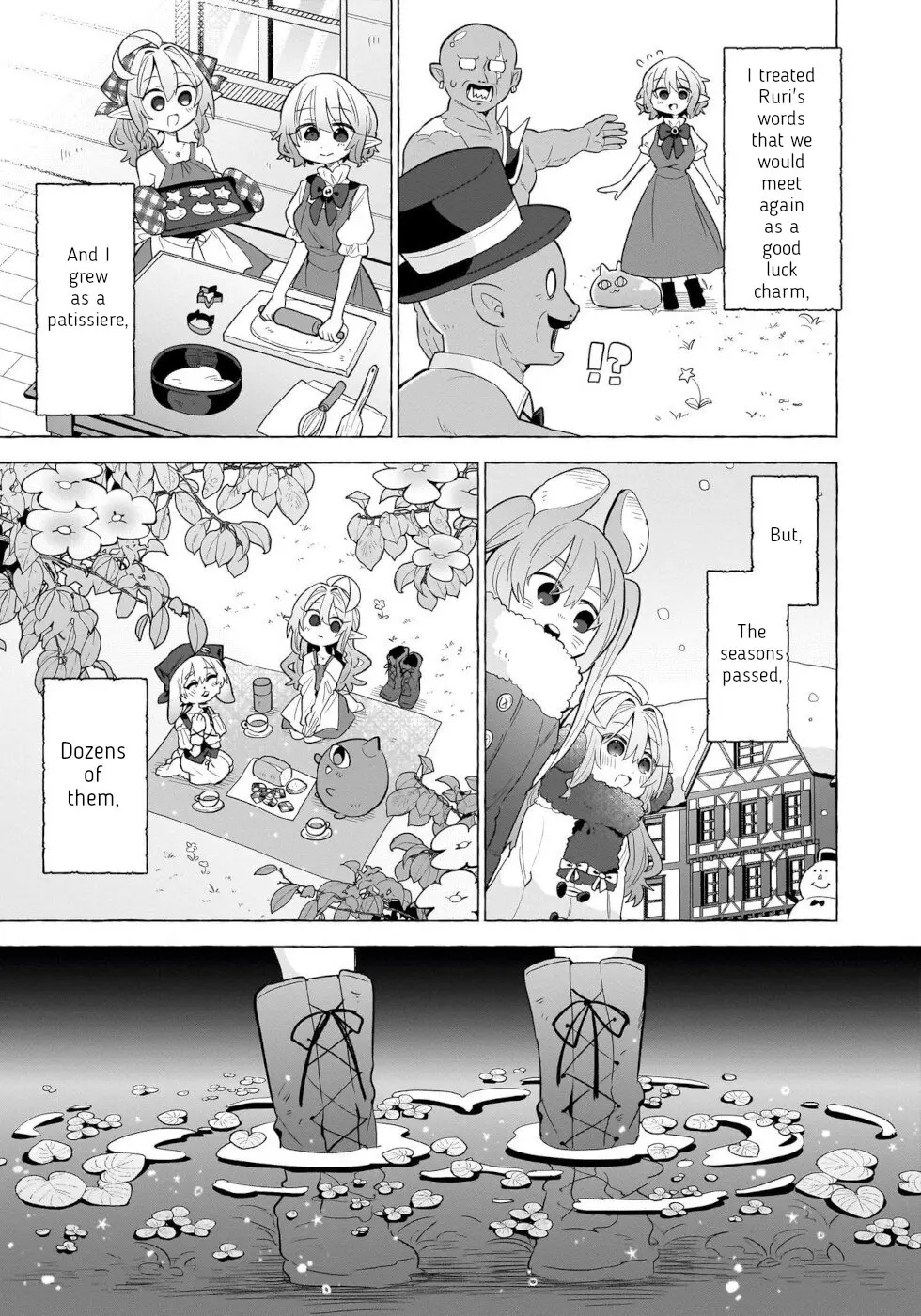 Sweets, Elf, And A High School Girl - Vol.3 Chapter 15: Memorable Mille Fueille