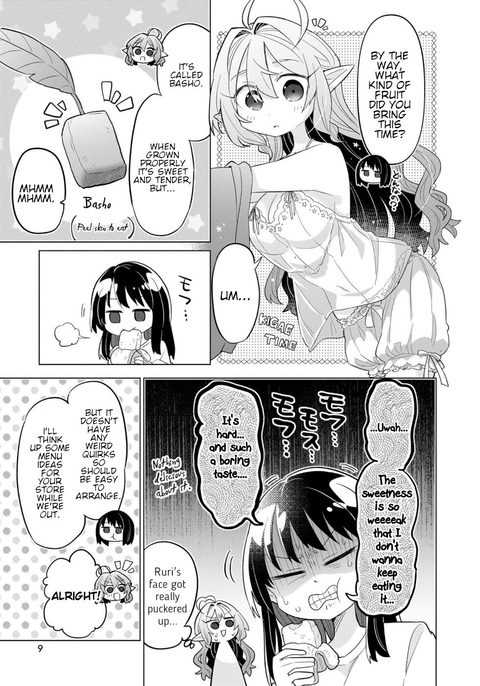 Sweets, Elf, And A High School Girl - Vol.2 Chapter 6: Basho Crepe