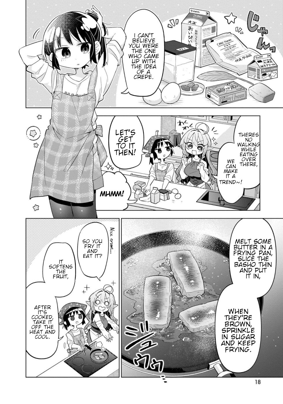 Sweets, Elf, And A High School Girl - Vol.2 Chapter 6: Basho Crepe