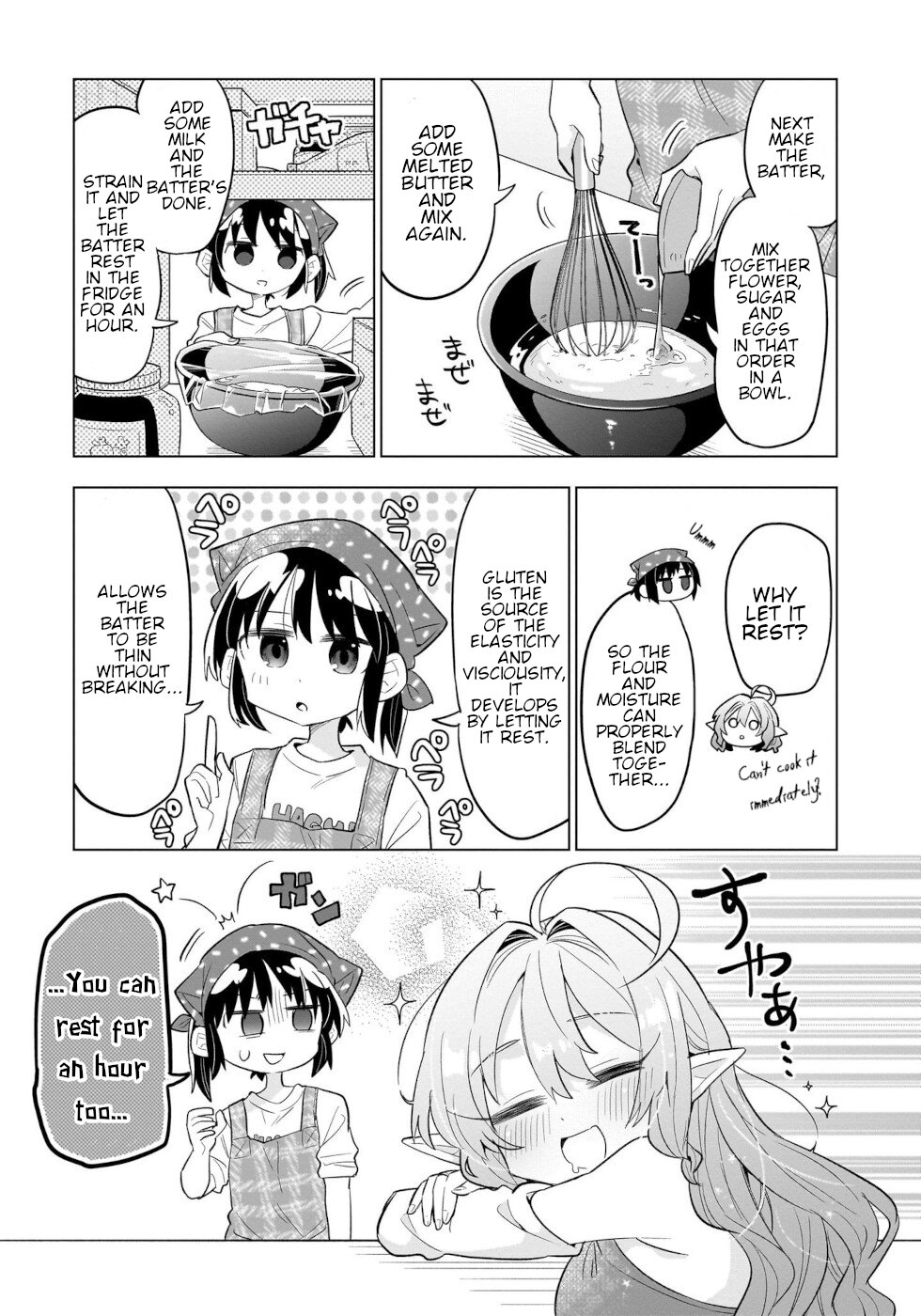 Sweets, Elf, And A High School Girl - Vol.2 Chapter 6: Basho Crepe