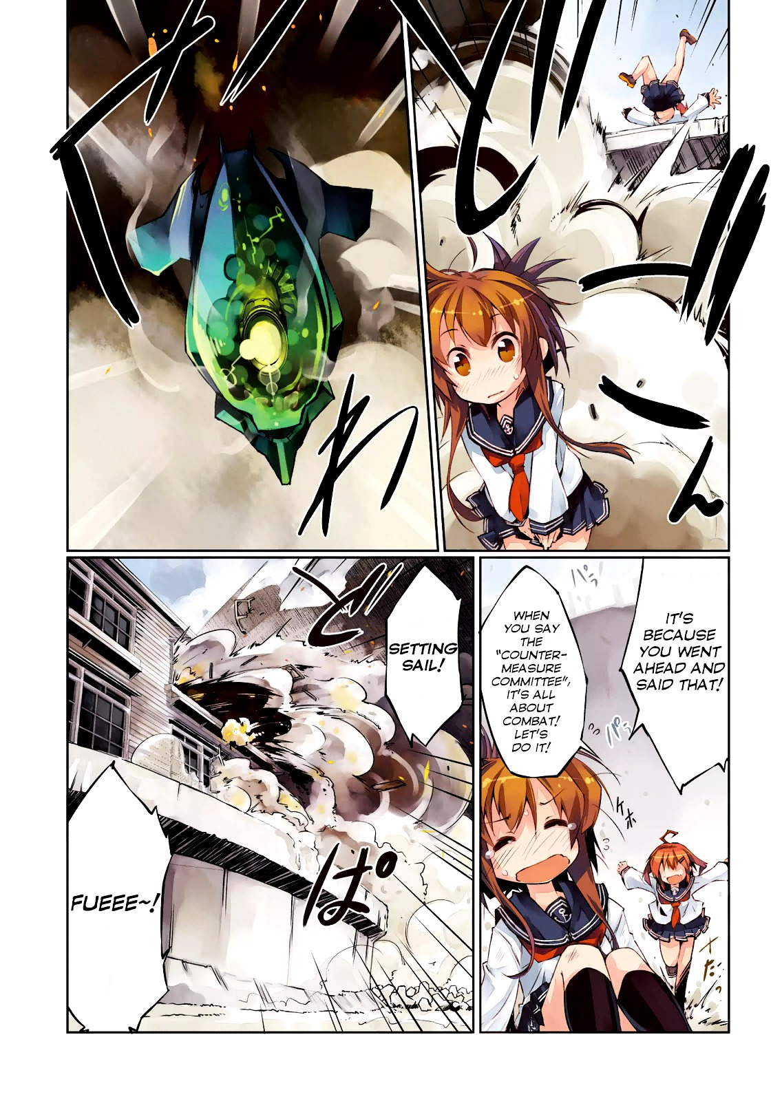 Kantai Collection -Kancolle- Nano Desu! - Vol.1 Chapter 1 : Countermeasure Committee, Setting Sail…...Nanodesu!