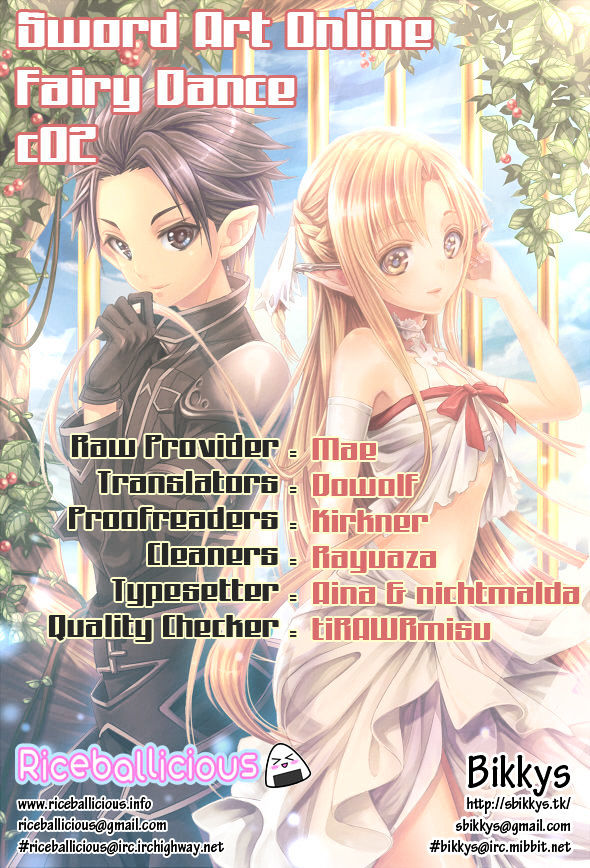 Sword Art Online - Fairy Dance - Vol.1 Chapter 2