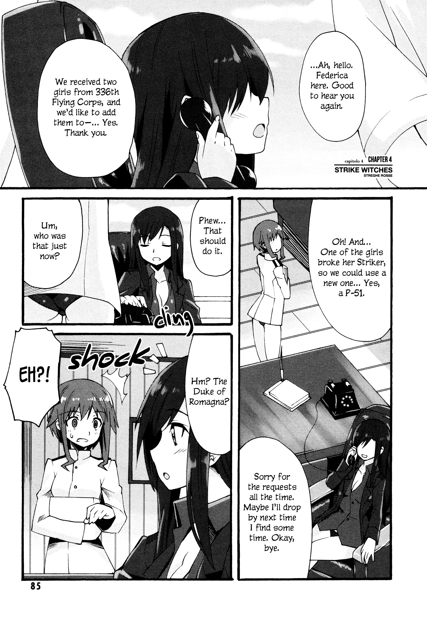 Strike Witches - Kurenai No Majotachi - Vol.1 Chapter 4 : Don (Last Part)