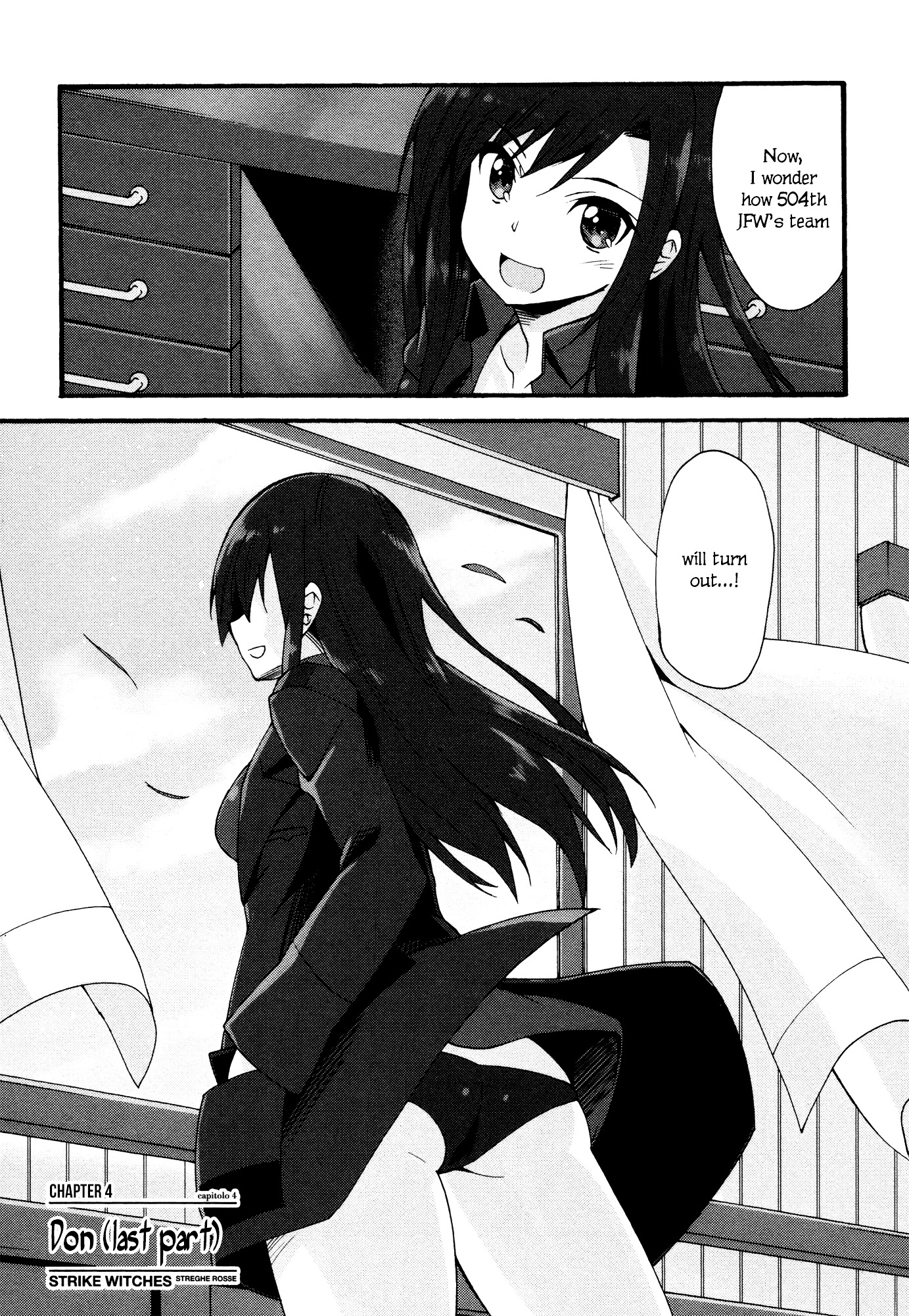 Strike Witches - Kurenai No Majotachi - Vol.1 Chapter 4 : Don (Last Part)