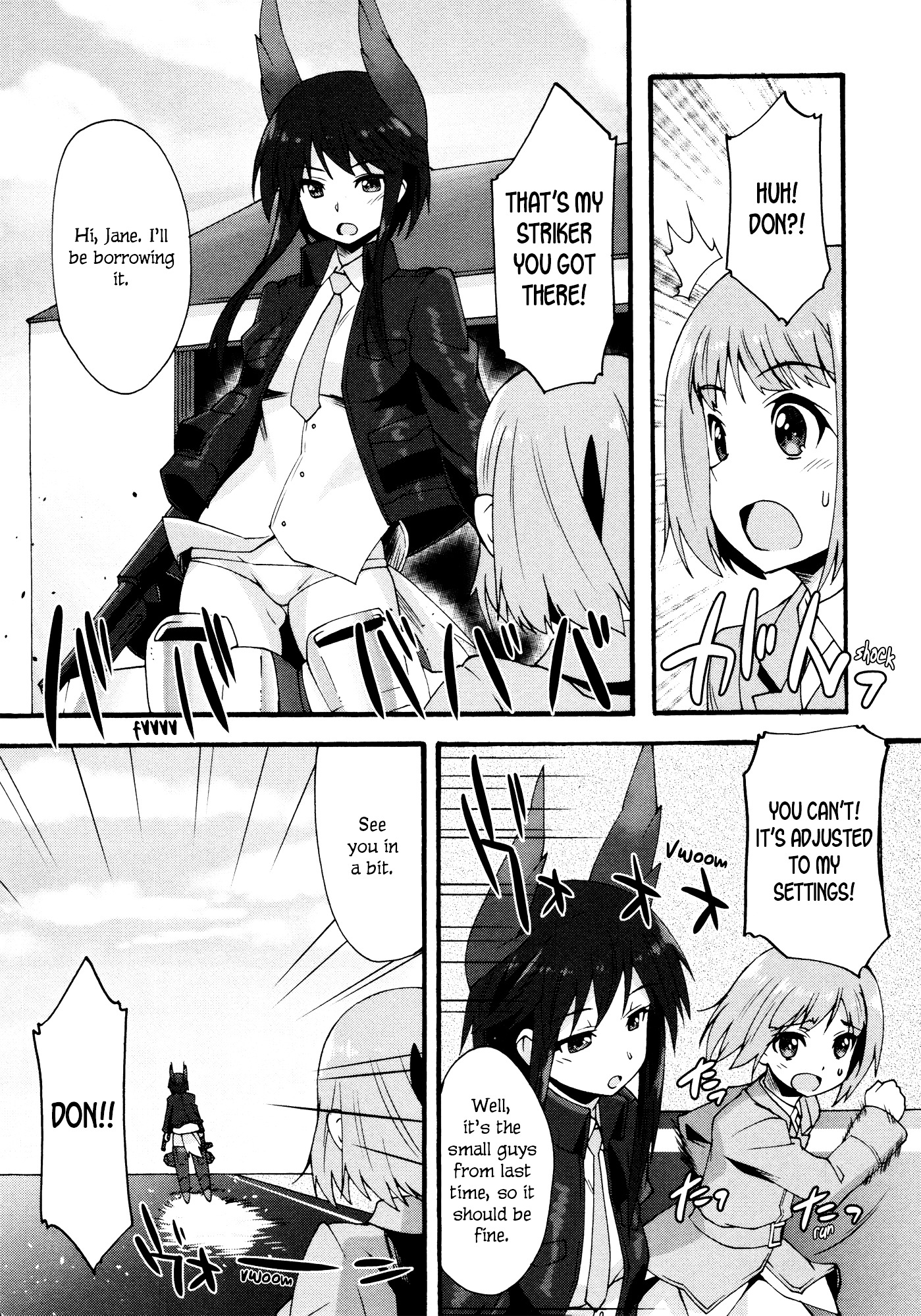 Strike Witches - Kurenai No Majotachi - Vol.1 Chapter 4 : Don (Last Part)