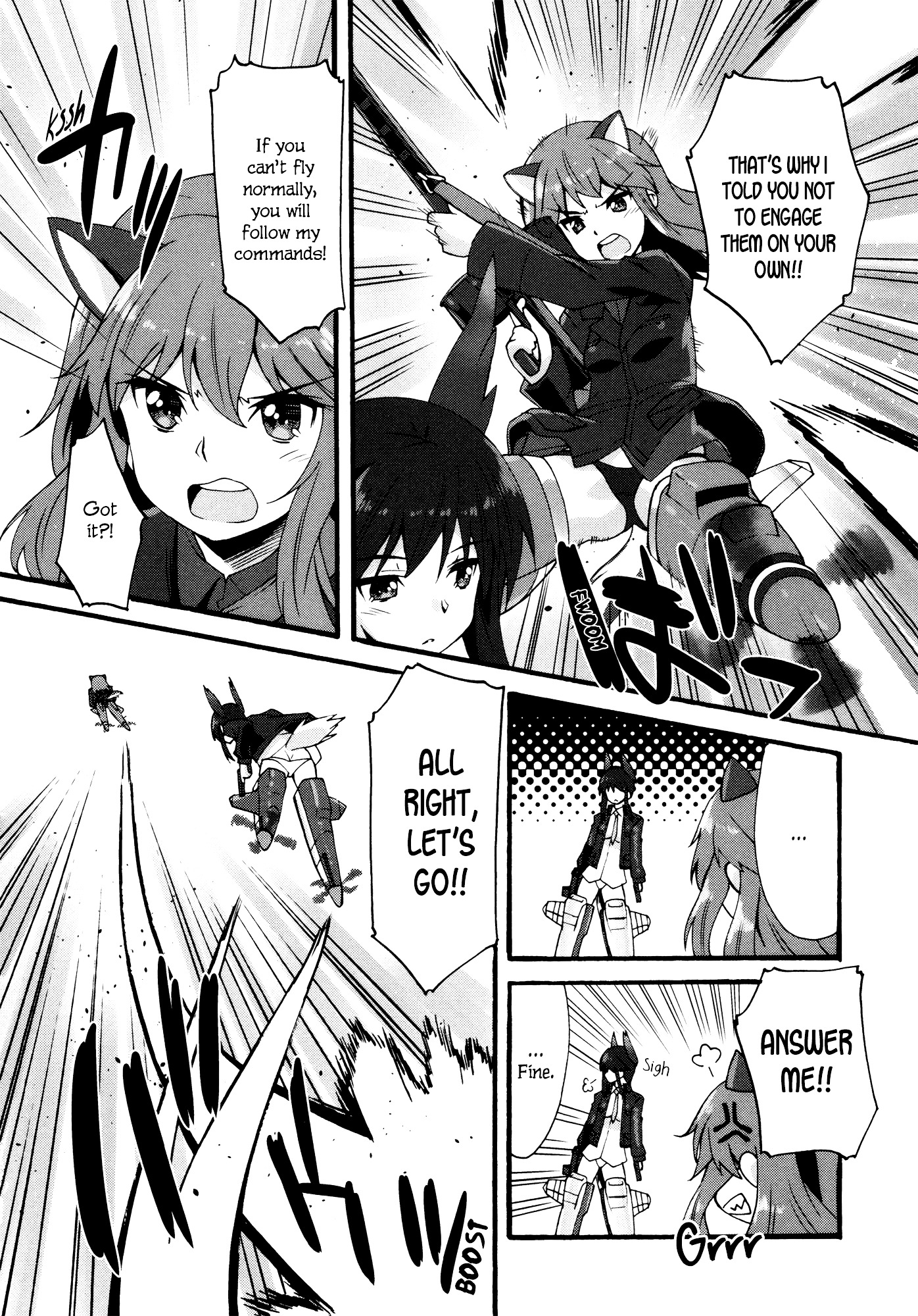 Strike Witches - Kurenai No Majotachi - Vol.1 Chapter 4 : Don (Last Part)