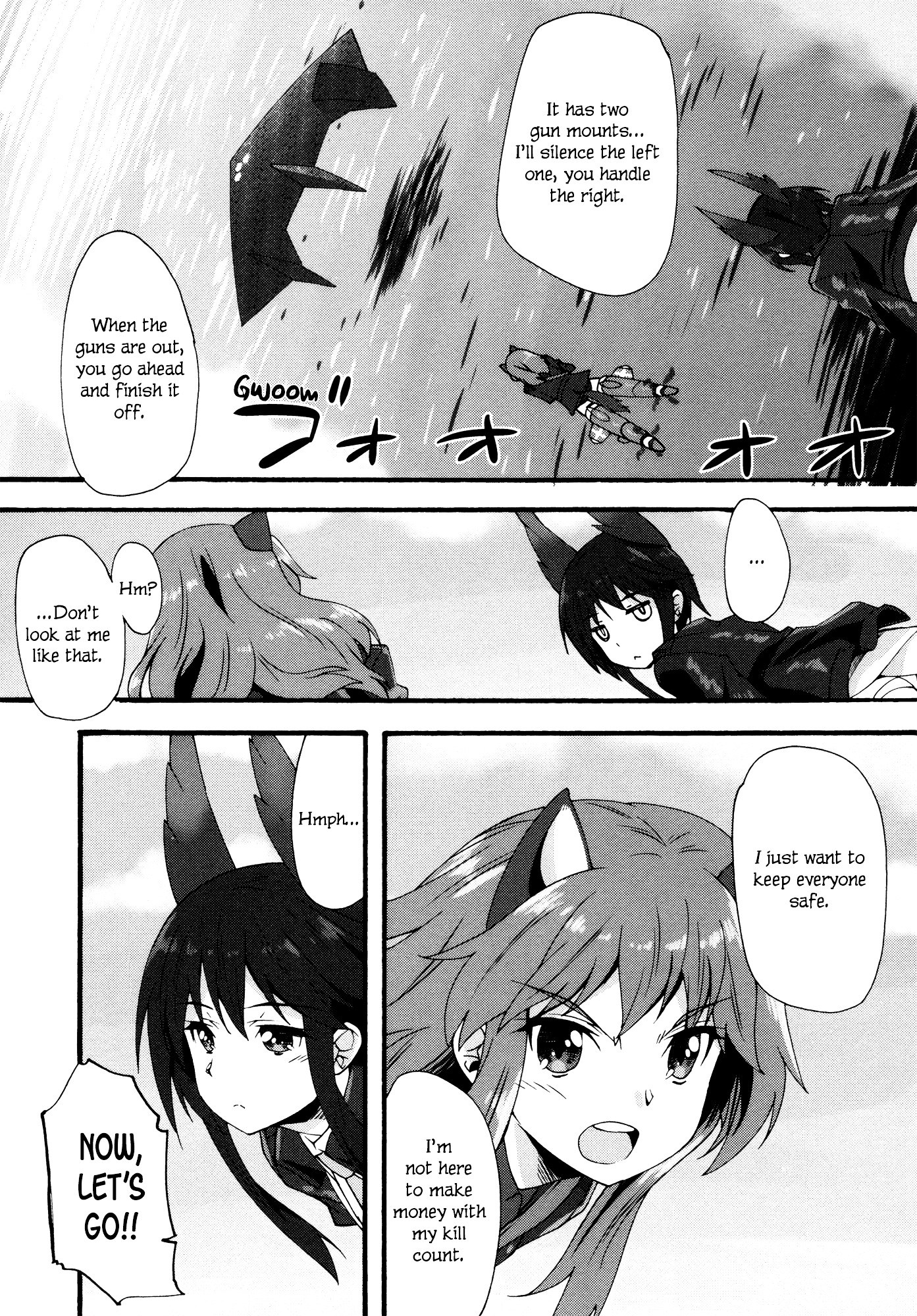 Strike Witches - Kurenai No Majotachi - Vol.1 Chapter 4 : Don (Last Part)